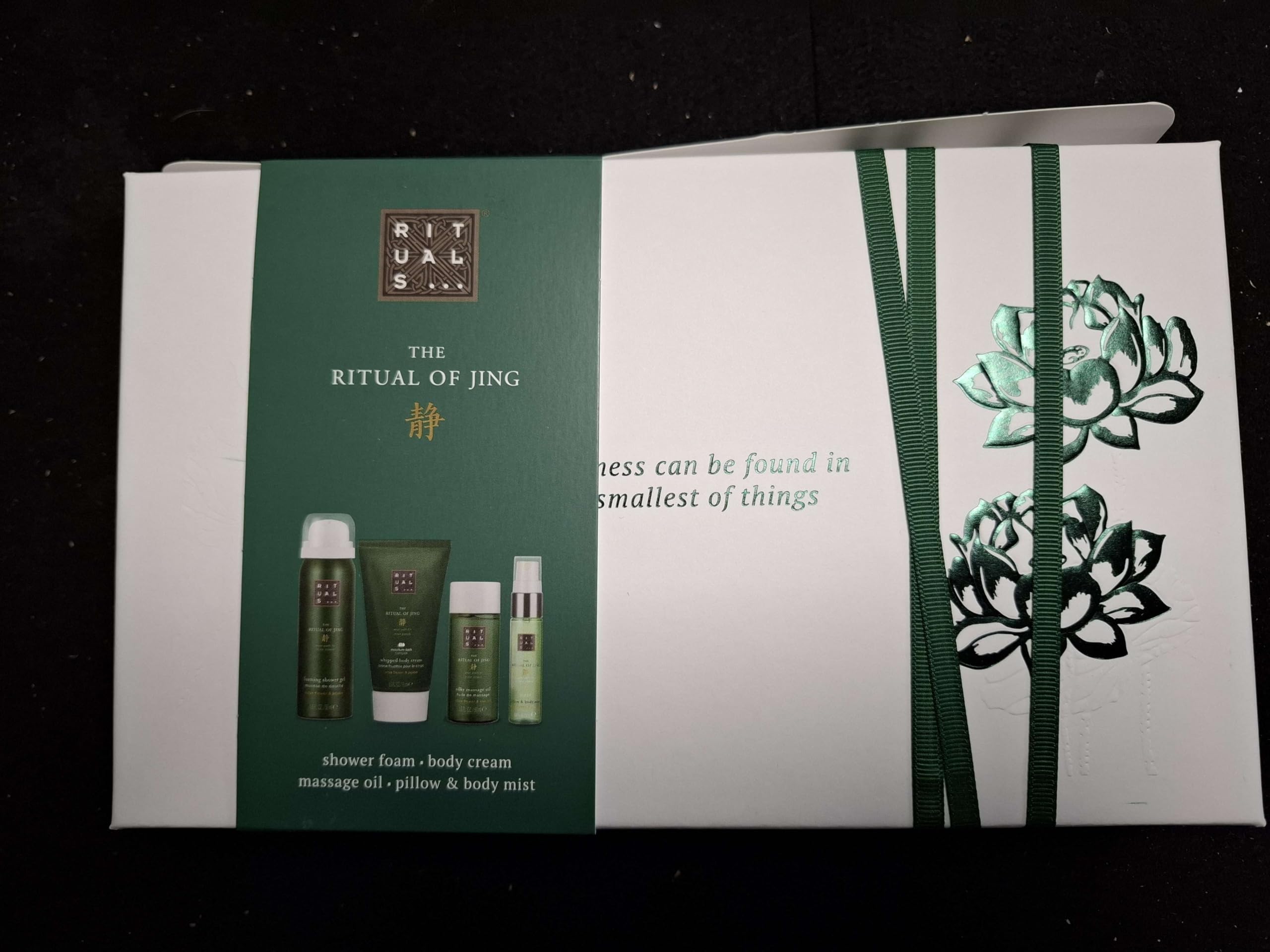 Coffret Rituals The Ritual of Jing - Produits de bain et soins du corps enrichis en fleur de lotus et jujube - Cadeau détente et bien-être