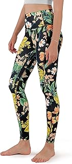 ODODOS High Waist Yoga Pants for Women with Pockets, Tummy Control Running Sports Workout Yoga Leggings