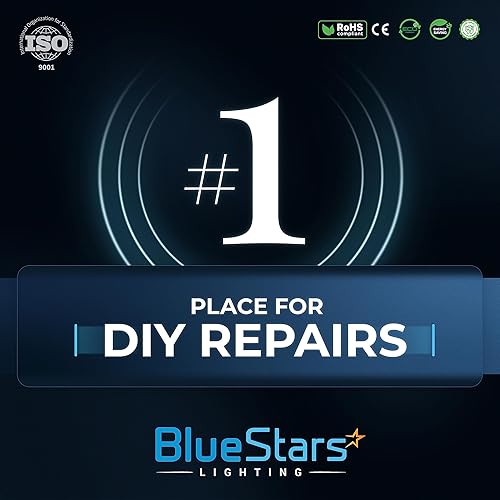 Miniatura 8 de BlueStars Paquete de 12 bombillas LED regulables de 4 W B10 E12, luz natural de 5000 K, equivalente a 40 W, base de candelabro E12 B10B11, forma de