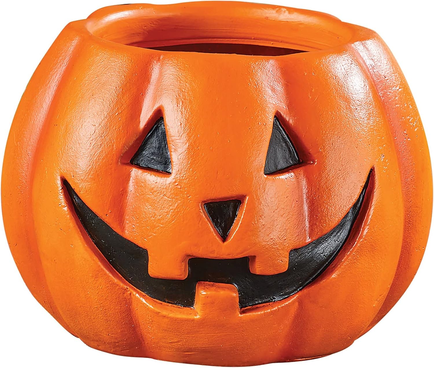 Collections Etc Halloween Jack O' Lantern Garden Planter