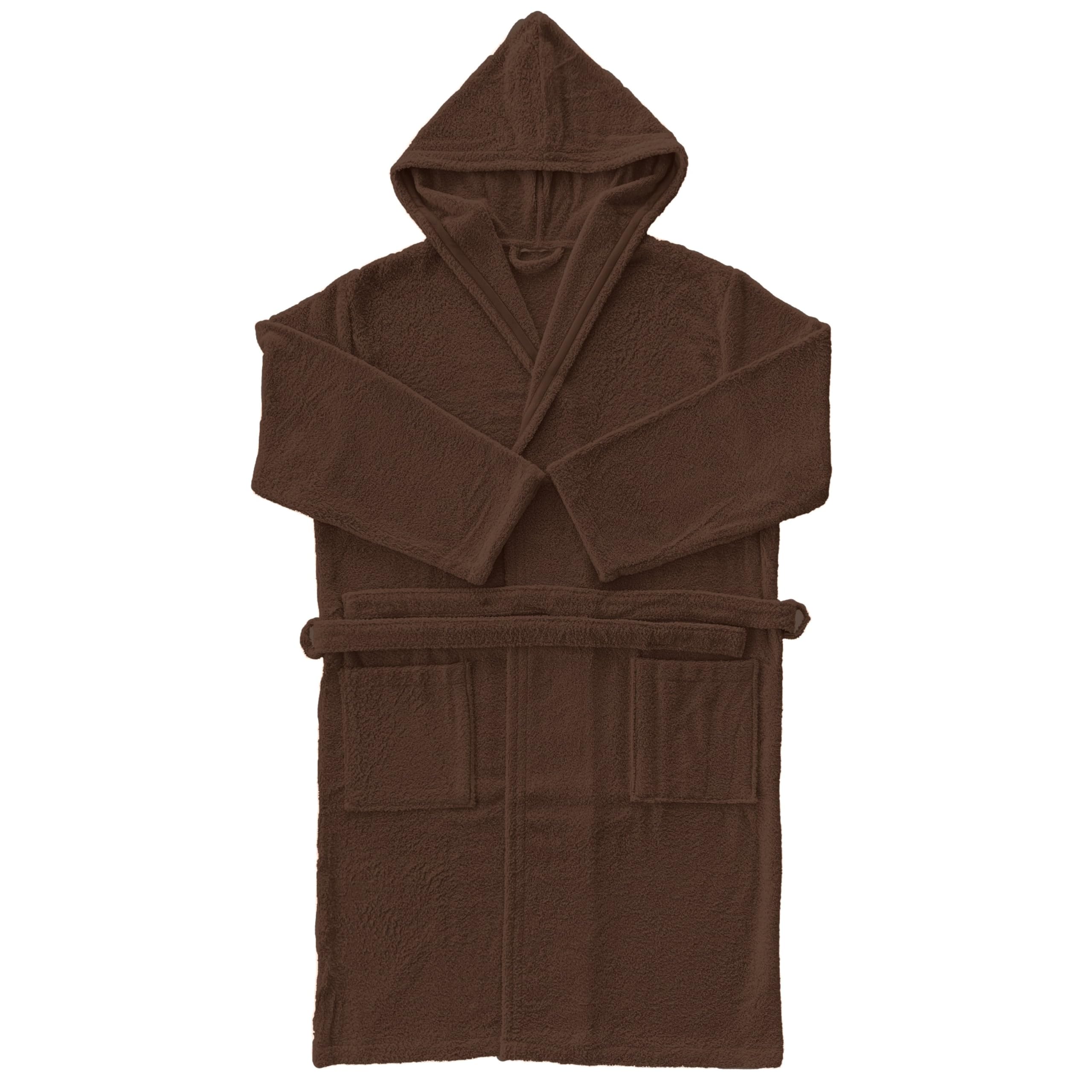 Szlafrok kąpielowy unisex z kapturem ze 100% bawełny OEKO-TEX - Szlafrok dla mężczyzn i kobiet - American Ride 420 gsm - miękki i bardzo chłonny