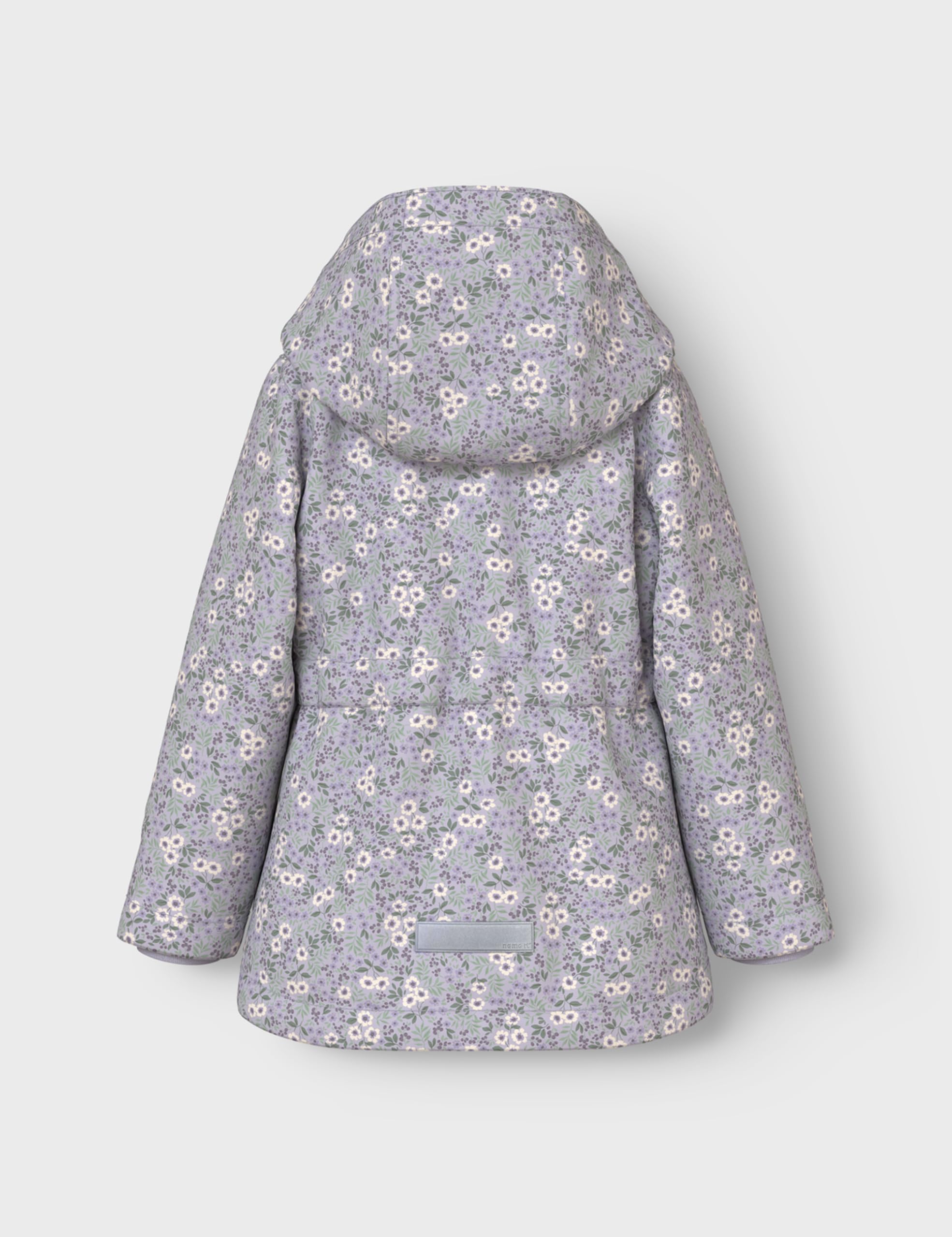 Dziewczęca Nmfmaxi Li Jacket Aop, Misty Lilac, numeric_98, Misty Lilac, numeric_98