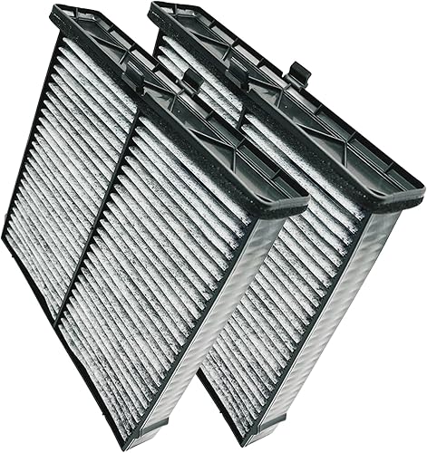 Miniatura 1 de Paquete de 2 filtros de aire de cabina BXFMAZ3 para Mazda 3 (2019-2023), CX-30 (2020-2023), CX-50 (2023), con carbono, repuesto para BDTS61J6X,