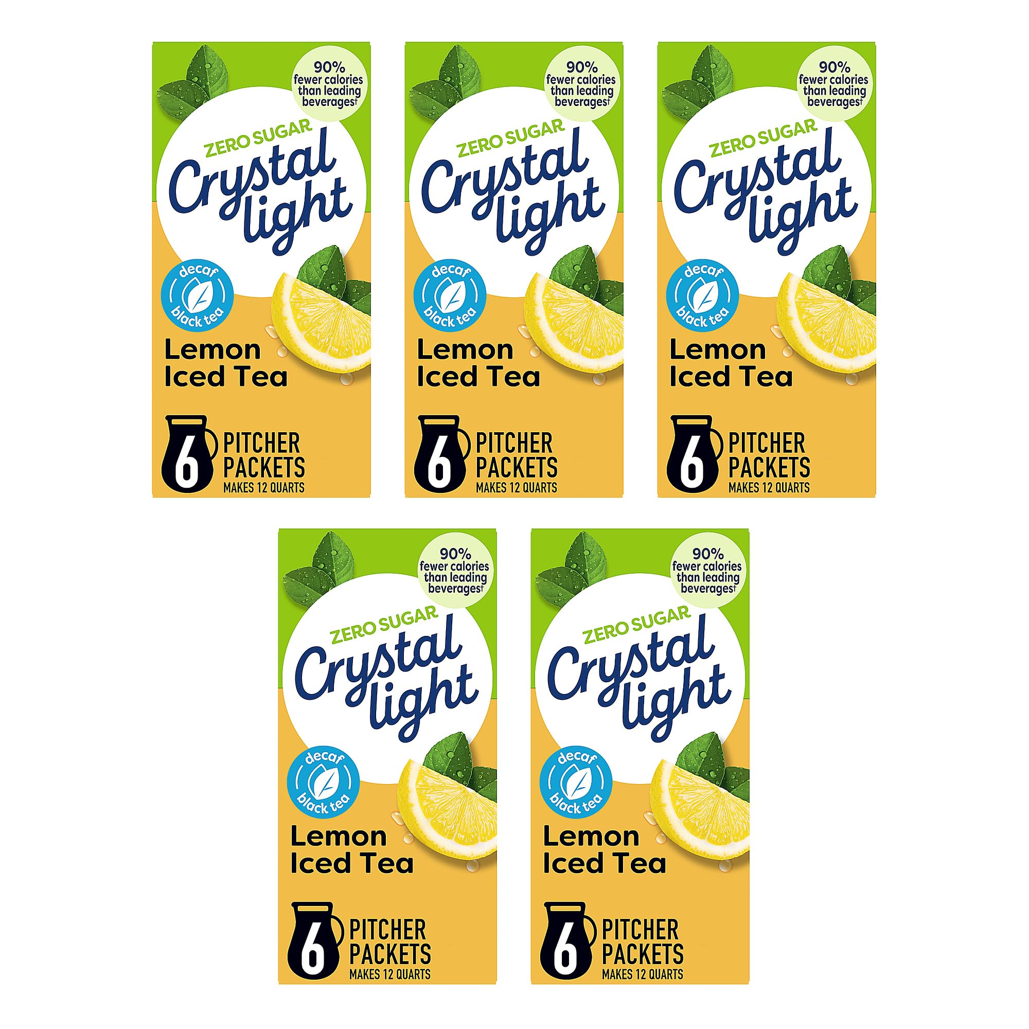 Amazon.com : Crystal Light Decaf Lemon Iced Tea Natural Flavor