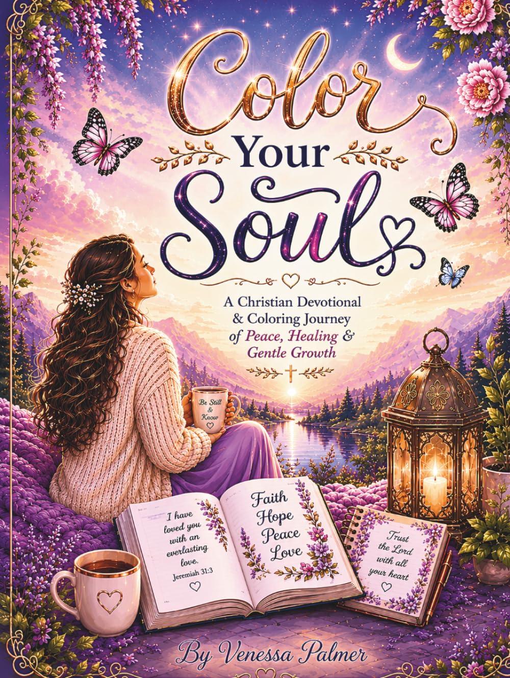 Color Your Soul: A Christian Devotional & Coloring Journey of Peace Healing & Gentle Growth (The Color Your Journey Series)