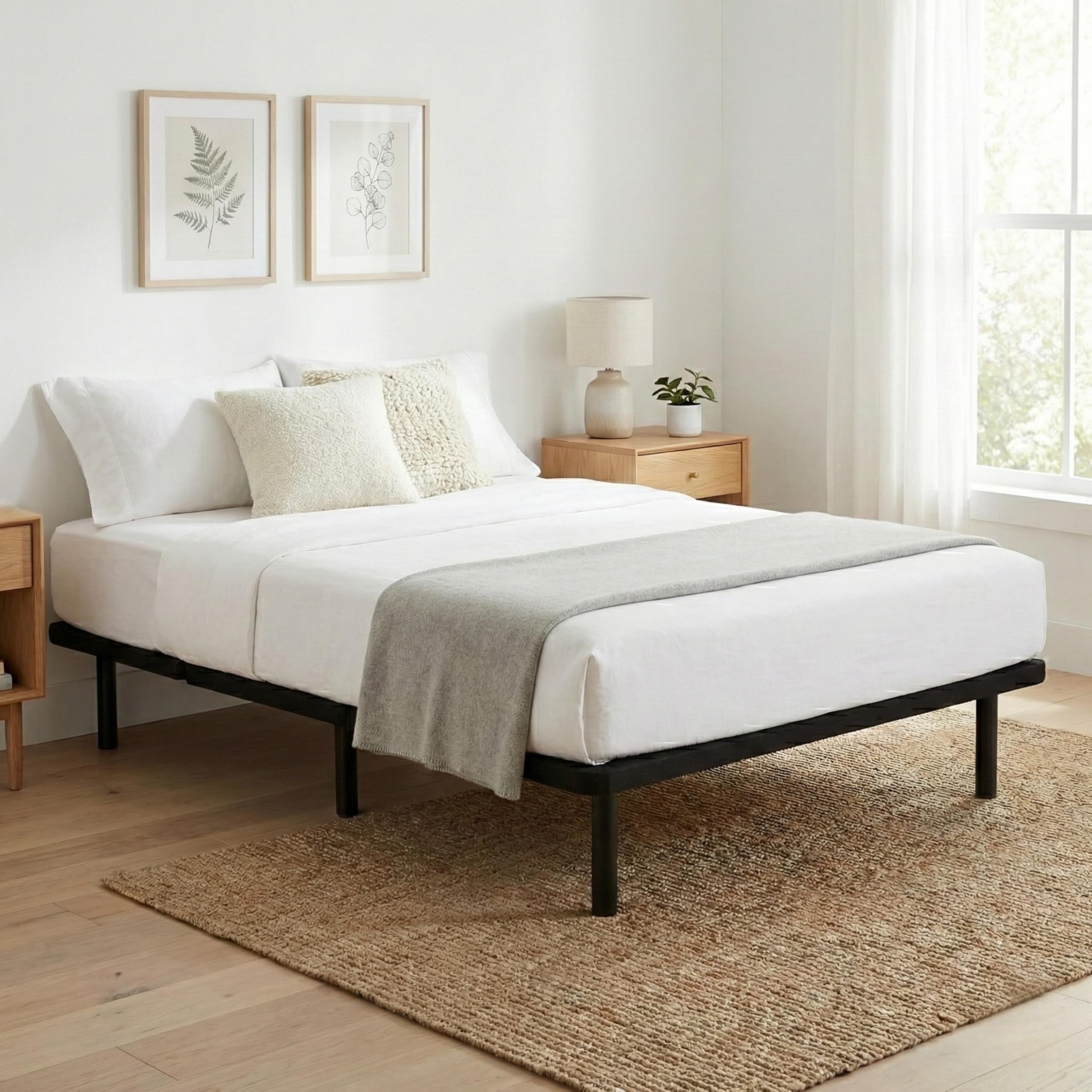 Amazon.com: Primo International ZenBase Black Upholstered Twin XL