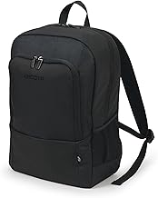 Dicota Eco Backpack Base 13-14,1 - Sac à Dos léger pour Ordinateur Portable avec Rembourrage de Protection et Grand Espace de Rangement, Noir D30914-RPET 40 mm