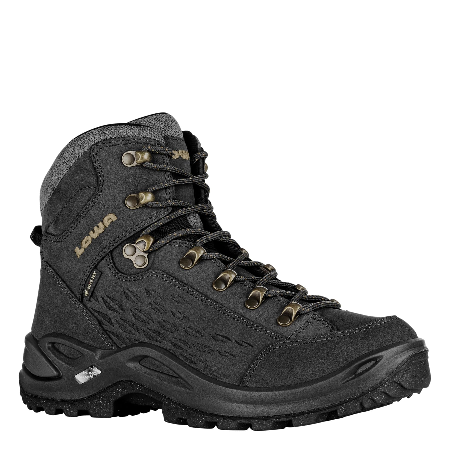 LOWA RENEGADE 421970 Warm GTX MID WS negro/champán