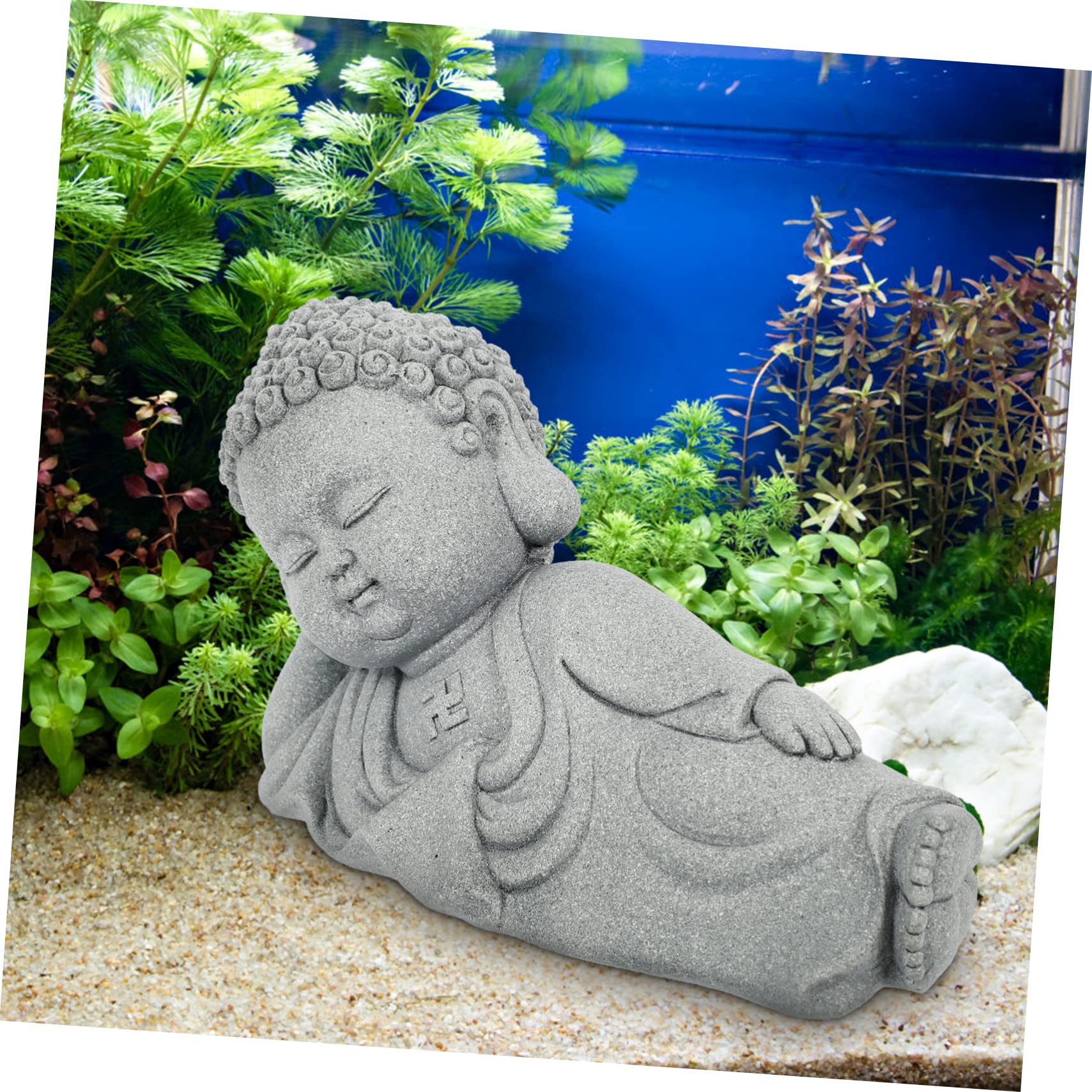 Amazon.co.jp: WINOMO 仏飾り home decor デスクトップトッパー 禅の