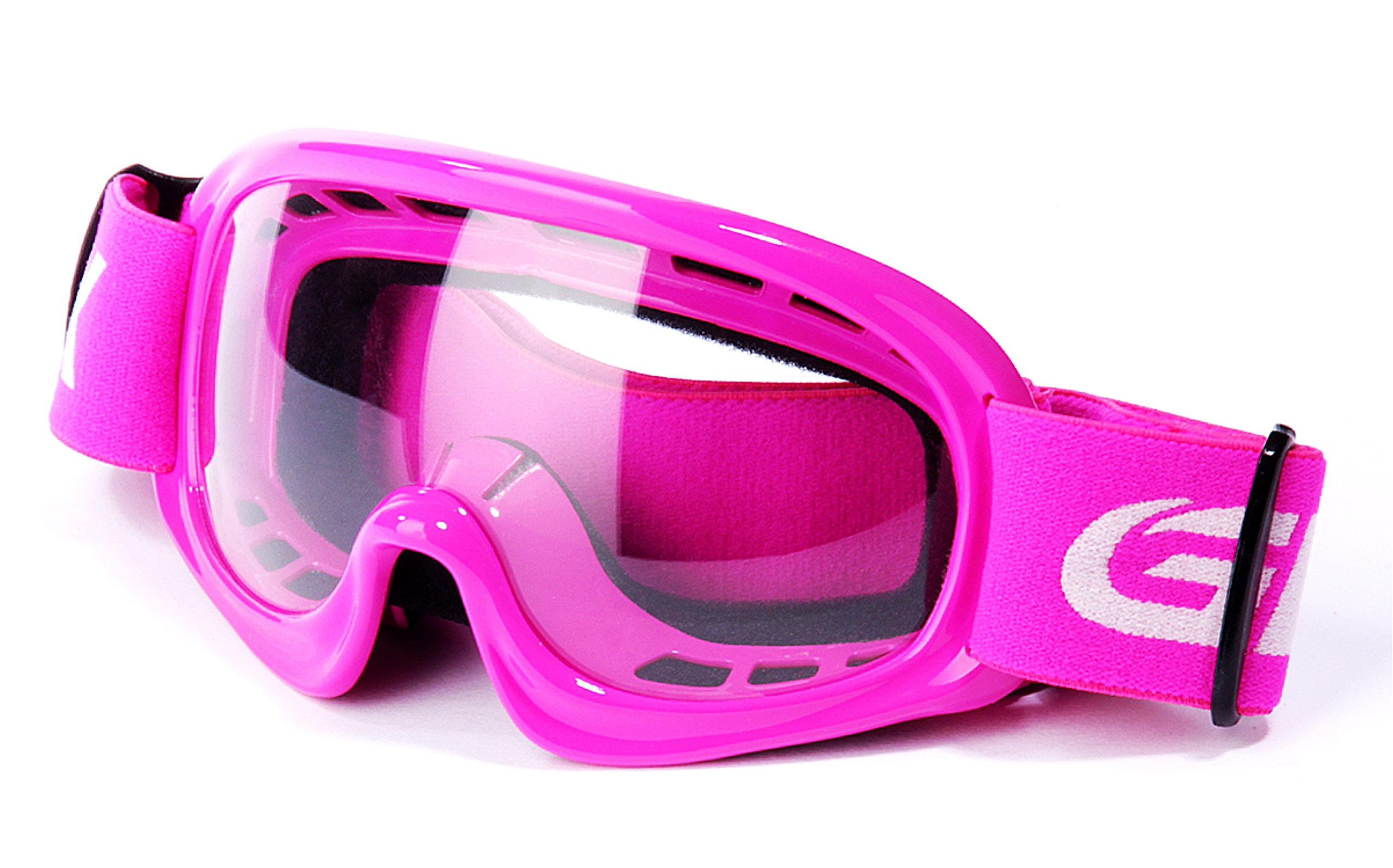 GLX YH15 Anti-Fog Impact-Resistant Kids Youth ATV Off-Road Dirt Bike Motocross Goggles for Boys & Girls (Pink, one_Size)