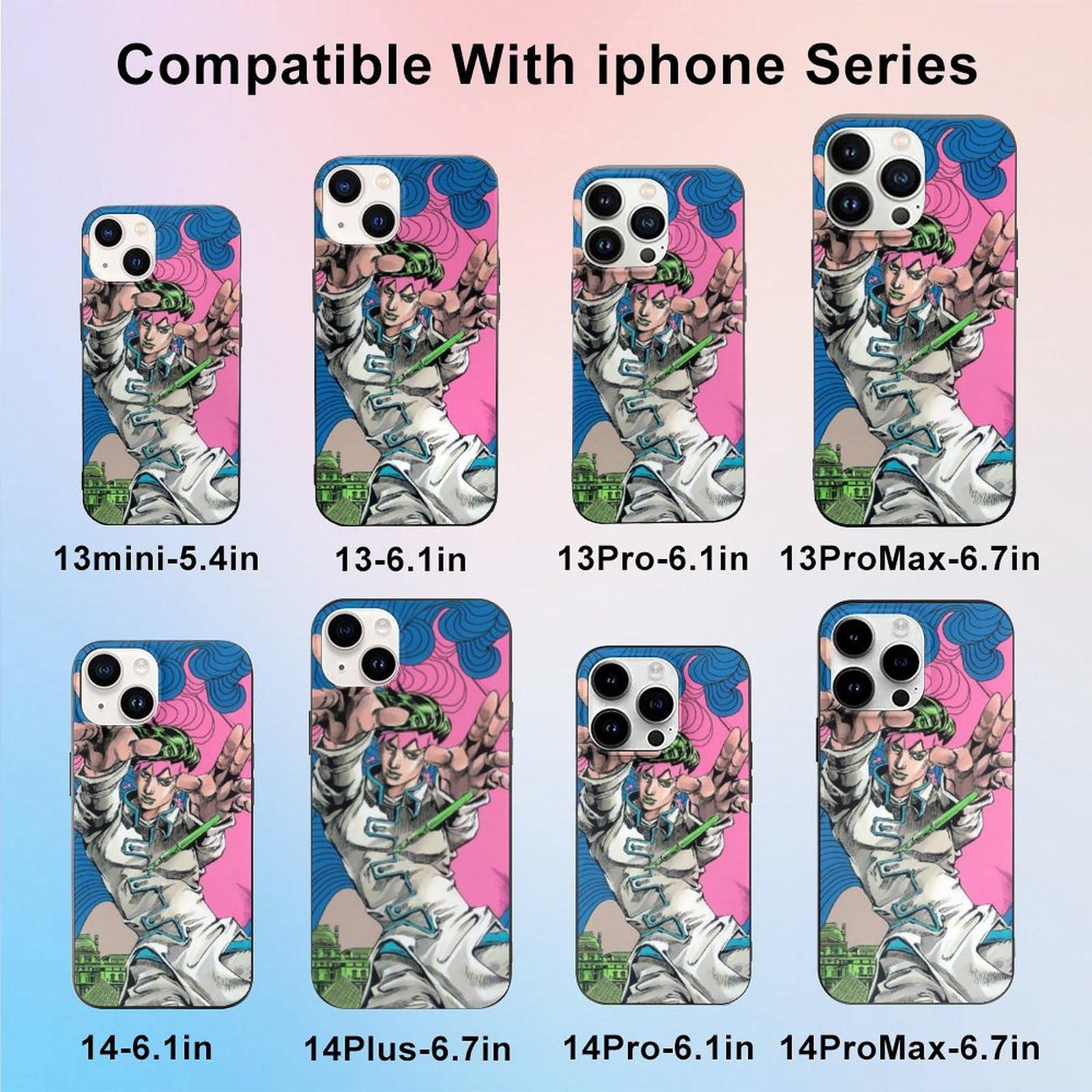 Amazon.co.jp: ジョジョの奇妙な冒険 岸辺露伴 いPhone15 Proケース