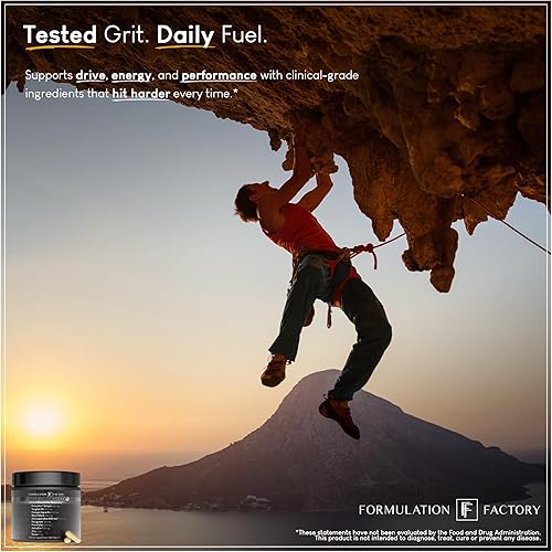 Miniatura 5 de Formulation Factory Self Obsessed MAXXED Suplemento de Vitalidad Masculina 10 en 1 con Shilajit, Tongkat Ali, Ashwagandha, Maca, Fadogia, Fenogreco,