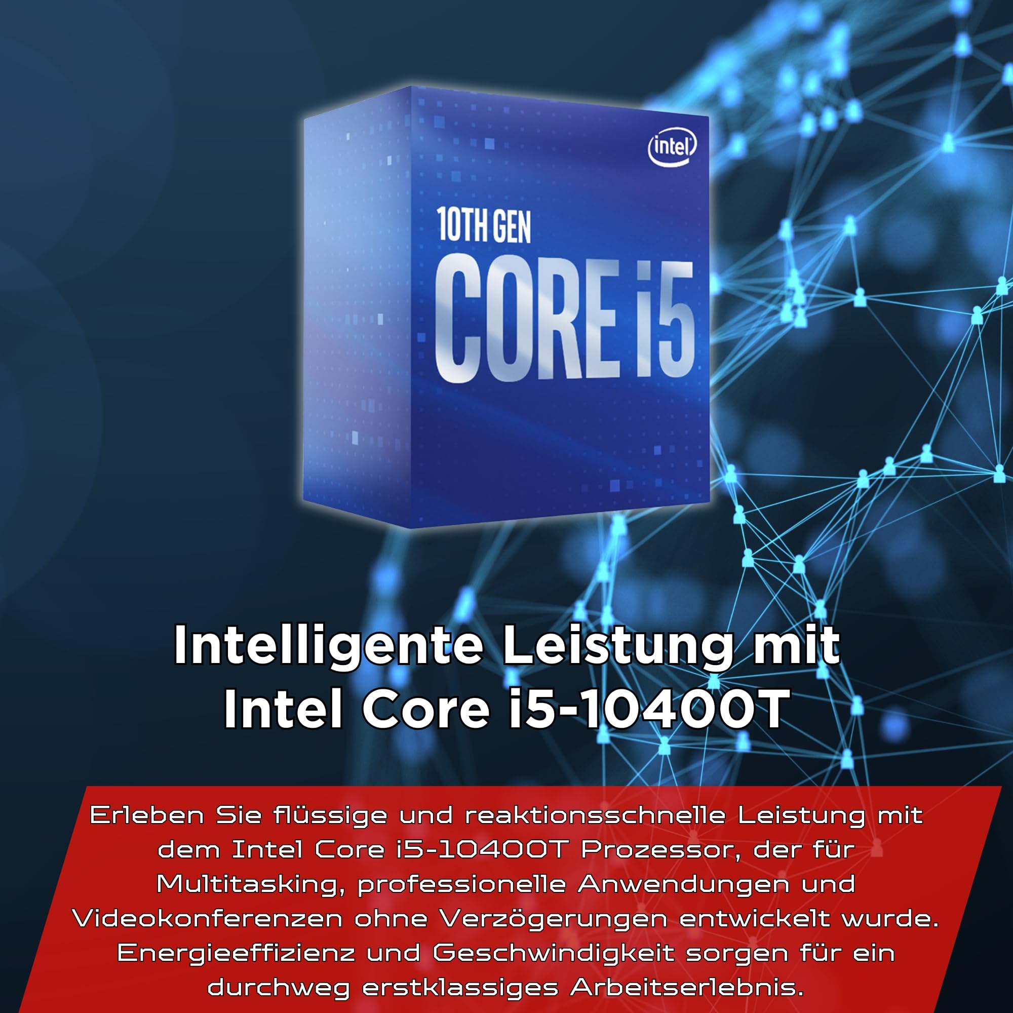 Lenovo All-in-One 24 Zoll Touchscreen i5 10500T bis zu 3,80 GHz – 16 GB RAM – 1000 GB SSD – Windows 11 Pro – Office und Business PC usb-c Garantie 36 Monate