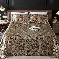 Vista 16 de HENGWEI - Juego de sábanas de satén, tamaño Cal King, 4 piezas sedosas con bolsillo profundo, juego de ropa de cama suave de lujo, transpirable