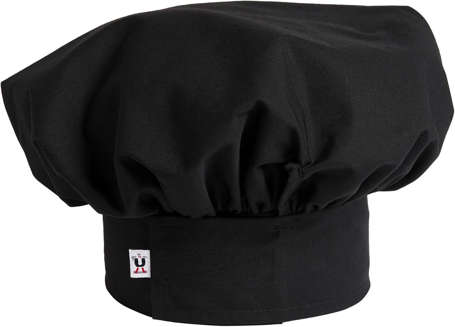 Uncommon Threads Unisex Poplin Chef Hat, Black, One Size: Clothing, Shoes & Jewelry
