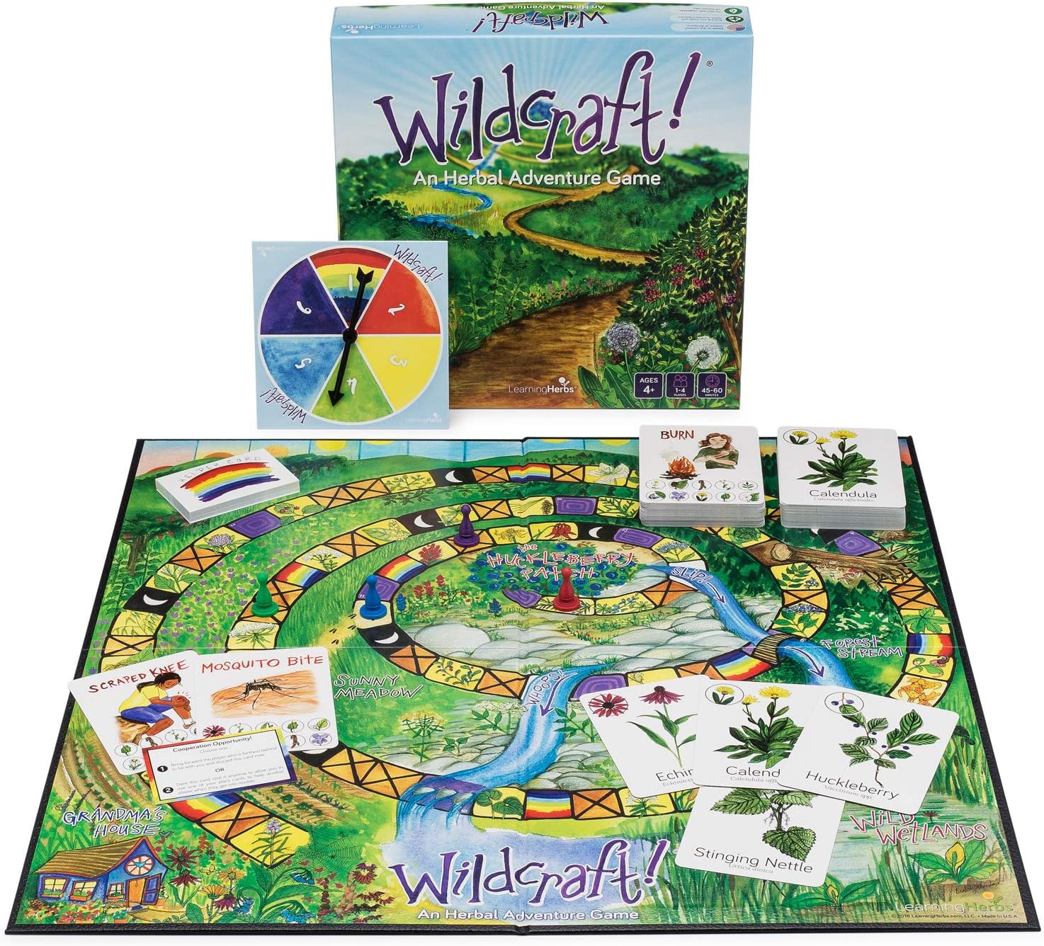 Buy Family Board Game Wildcraft! an Herbal Adventure Game for Kids