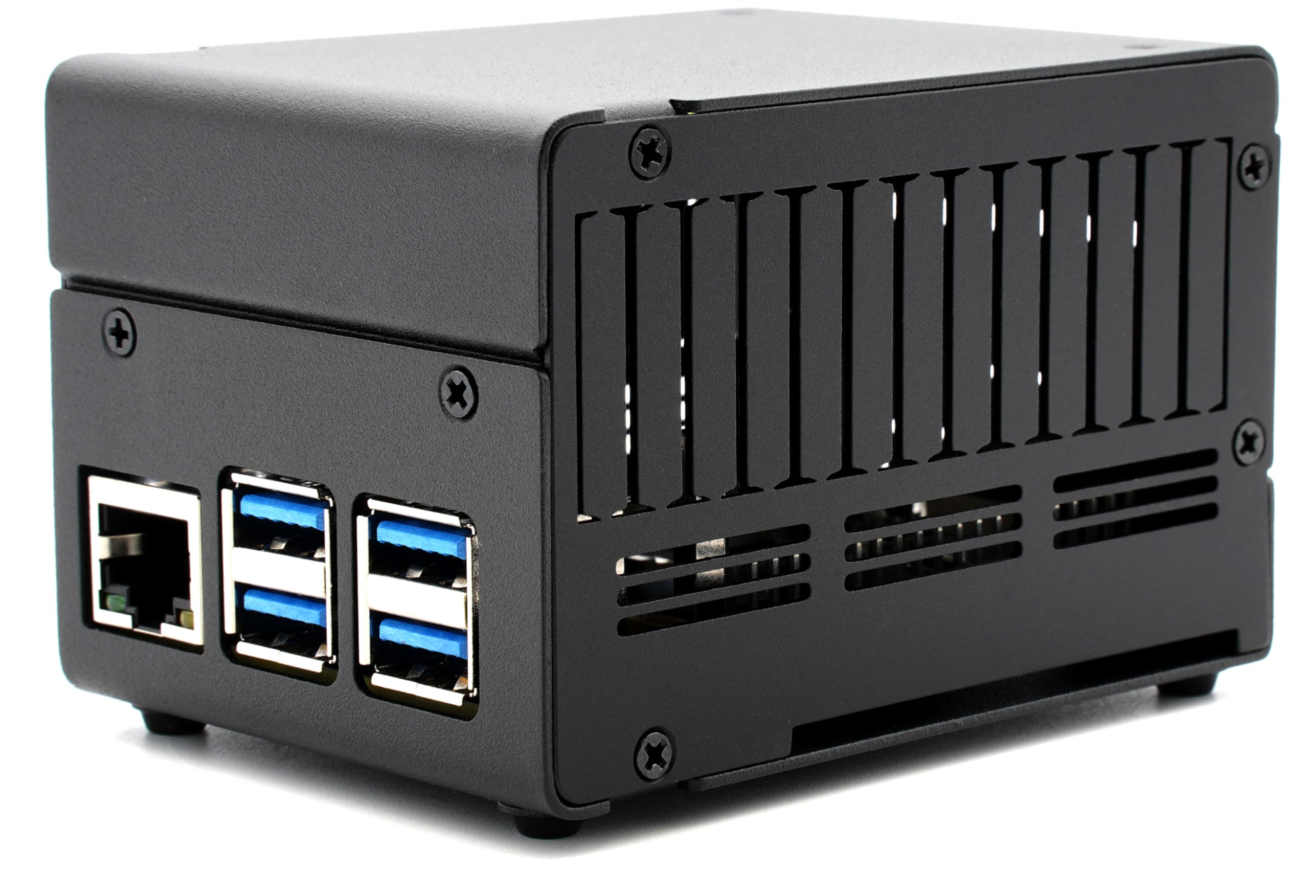 KKSB Metallgehäuse für das Beagley-AI Development Board – Platz für BeagleBoard Capes und Low-Profile-Kühler