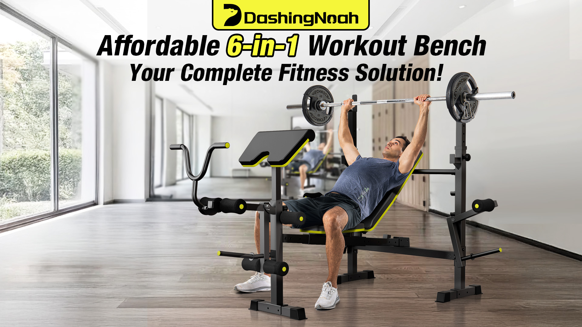 Weight Bench Everyday Essentials Multifunctional Workout Station