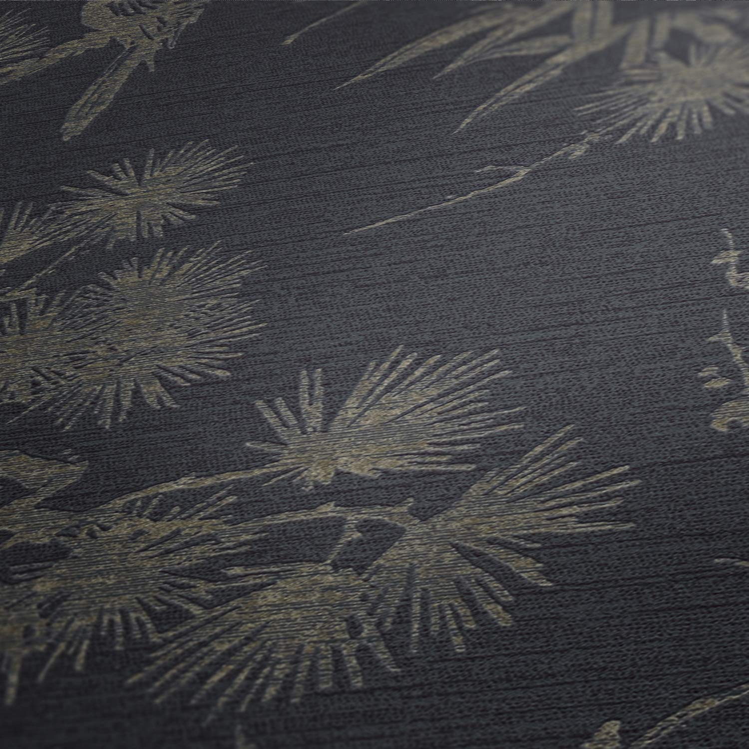 Livingwalls Floral Wallpaper Metropolitan Stories 2 A.S. Création Non-Woven 10.05 m x 0.53 m Grey Metallic Black Made in Germany 378672 37867-2 - Image 3