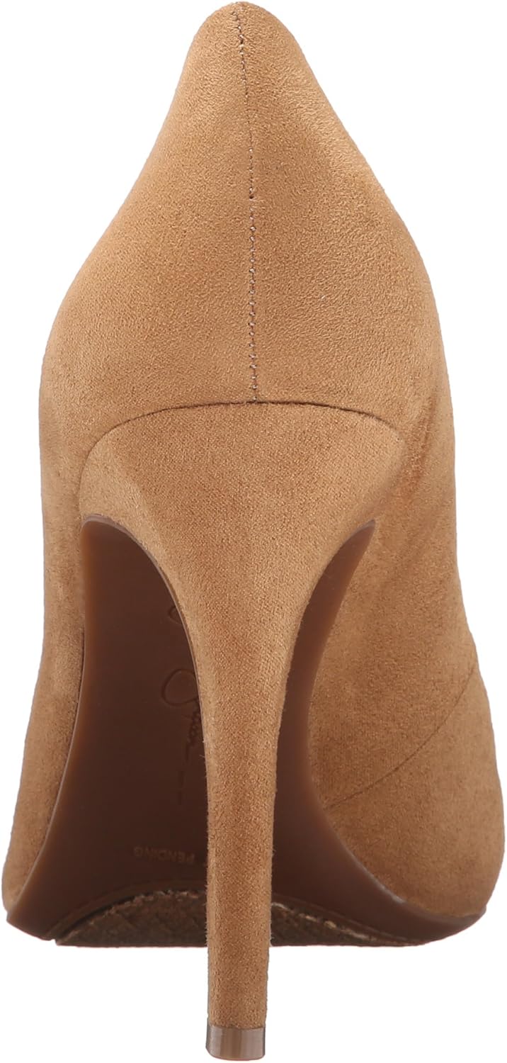 Jessica Simpson Women's Calie Round Toe Classic Heels Pumps Shoes 11 Honey Brown