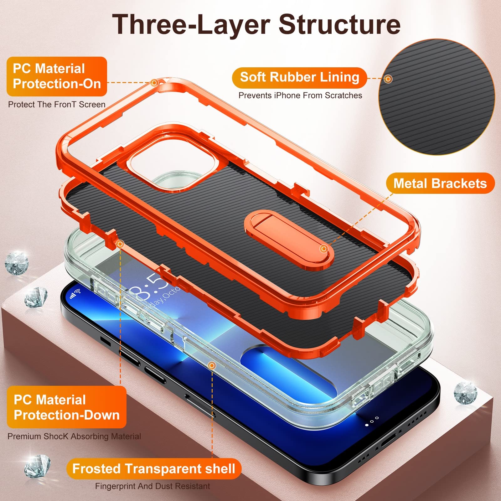 Amazon.co.jp: IPhone 13 Pro Max / 13 Pro / 13/13 Mini用ケース