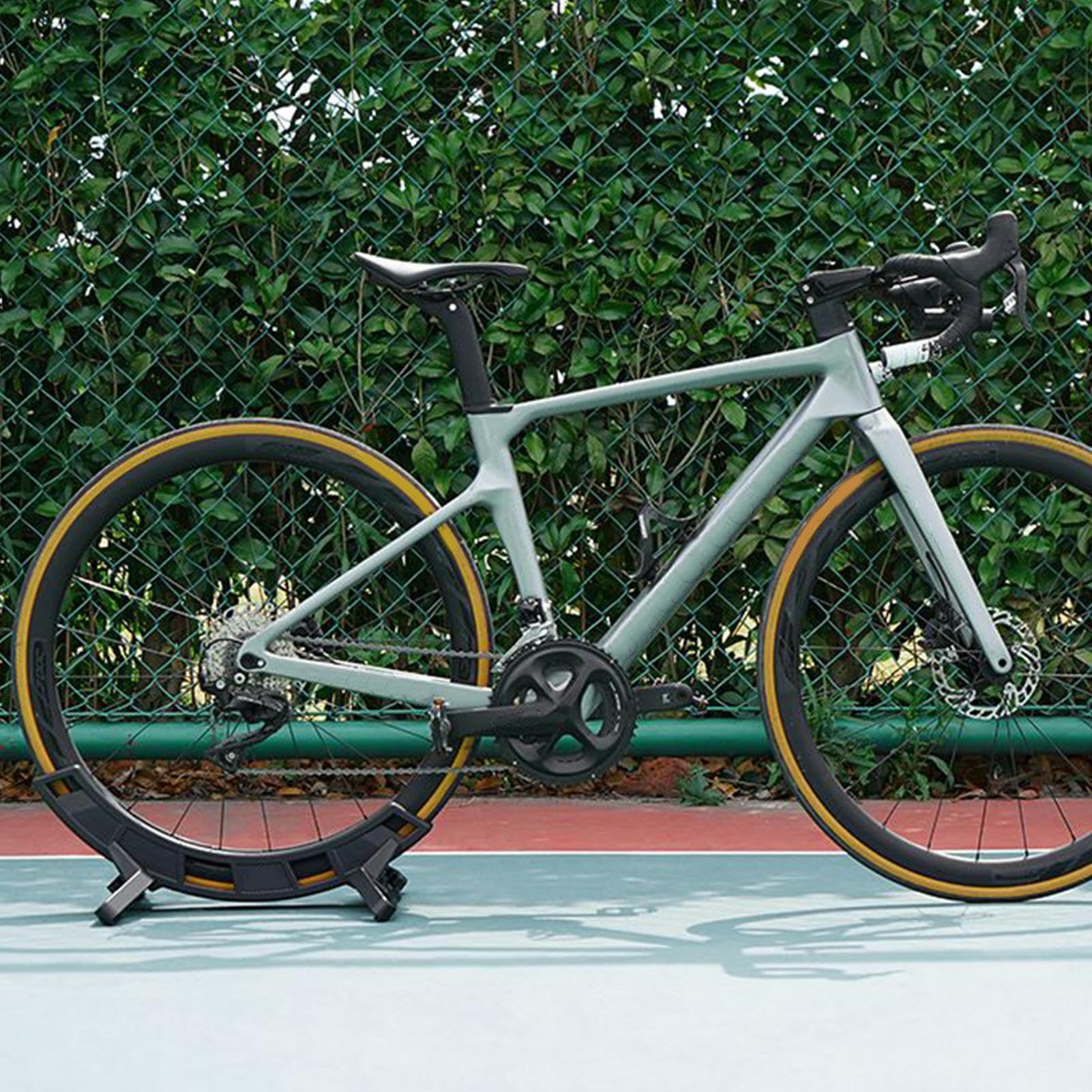 Cavalletto per parcheggiare biciclette, supporto di riparazione regolabile