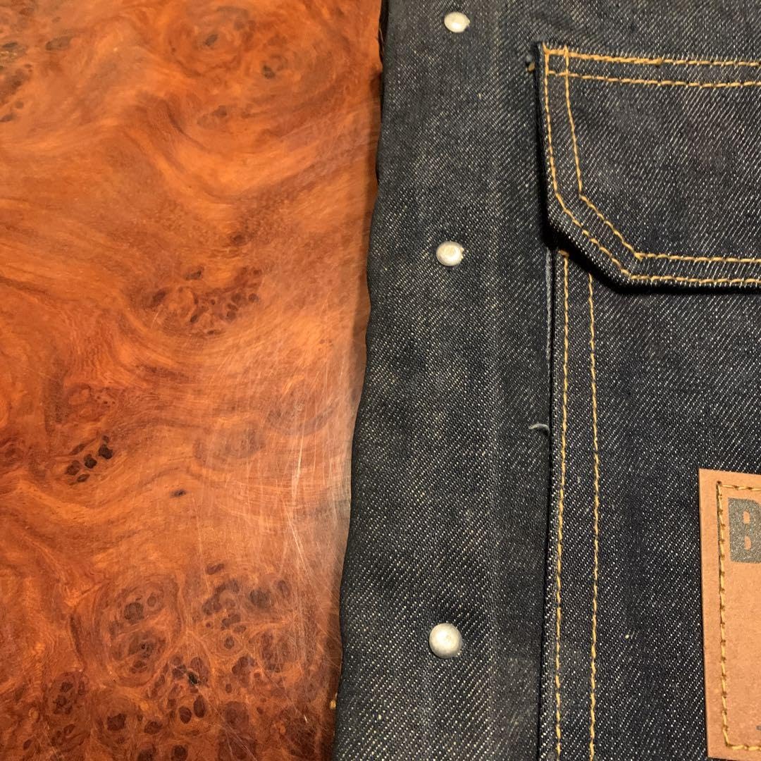 希少　made in USA濃紺デニムカバーノート　スコビルボタン Amazon.co.jp: 希少 made in USA濃紺デニムカバーノート スコビル