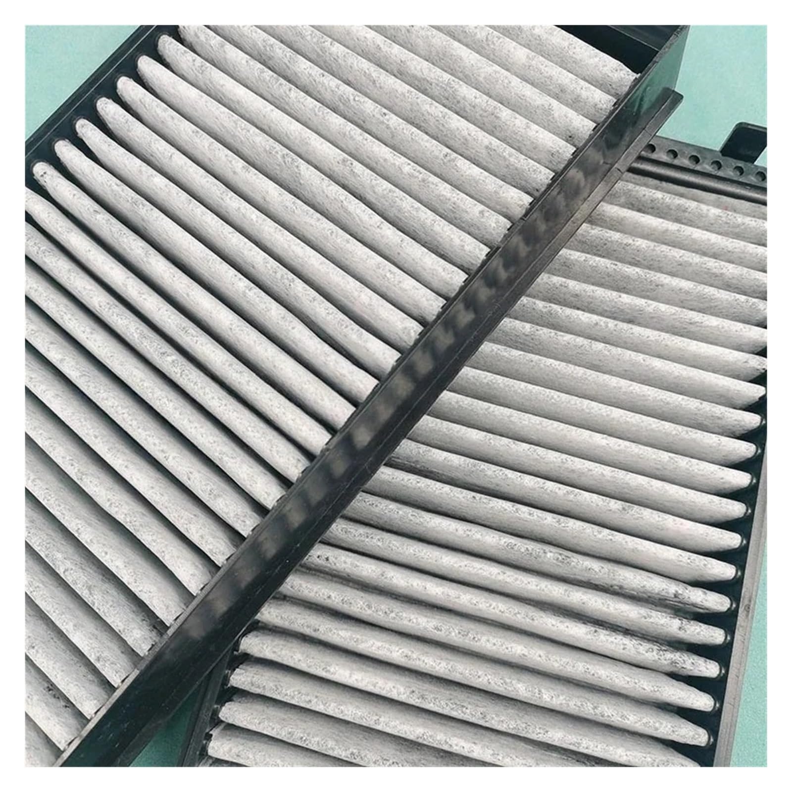 2 filtros de habitáculo for coche, compatible con BMW E70, E71, E72, F15, F16, F85, F86, X5 y X6 (64119248294). Filtro de aire de habitáculo de carbón activado.
