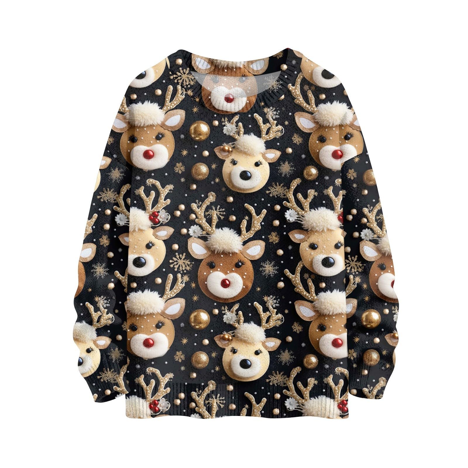 Valentines Sweater Women Long Sleeve Crew Neck Valentines Day Heart Sweater for Women 2026 Cute Spring Winter Outfits