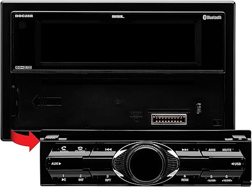 Miniatura 4 de Sound Storm Laboratories DDC28B Multimedia Car Stereo - Doble Din, audio Bluetooth y llamadas manos libres + sistema de altavoces AVA6200 - 3 vías,