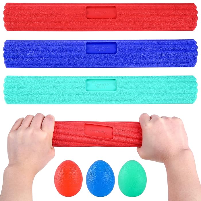 Buy Sportneer Tennis Elbow Therapy Bar 3 Level Flex Bar for Improving