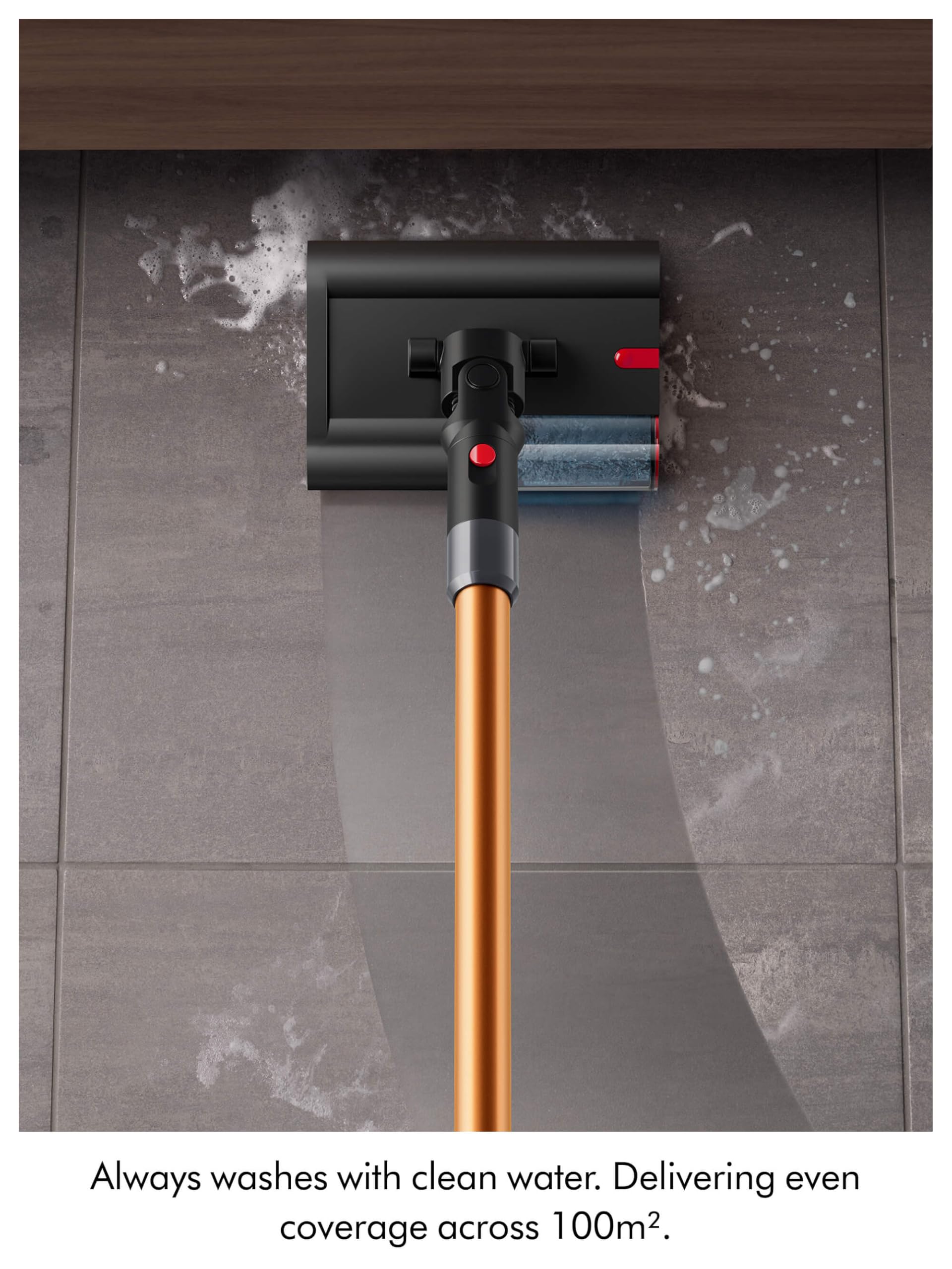 Dyson PencilWash Lavaggio a umido e a secco, ultra sottile, manico leggero, spazzola motorizzata, pulizia igienica, rimozione delle macchie, asciugatura rapida, durata 30 minuti