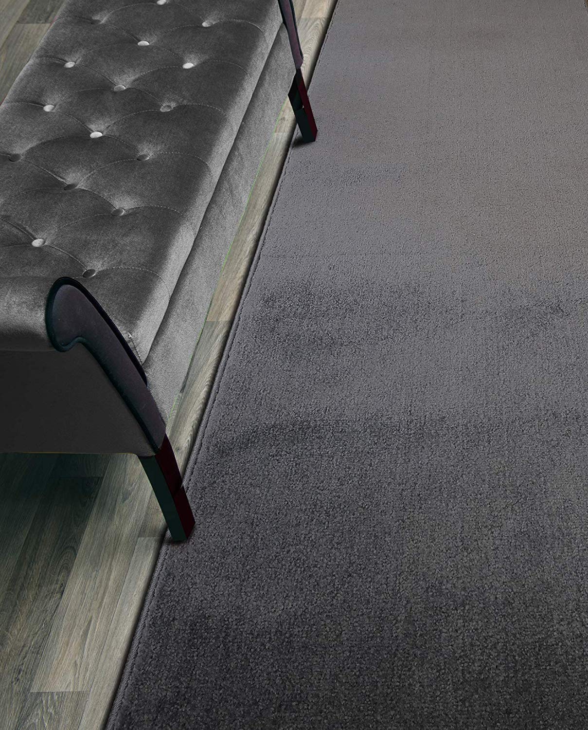 ORFA HOME anthracite grey hallway runner