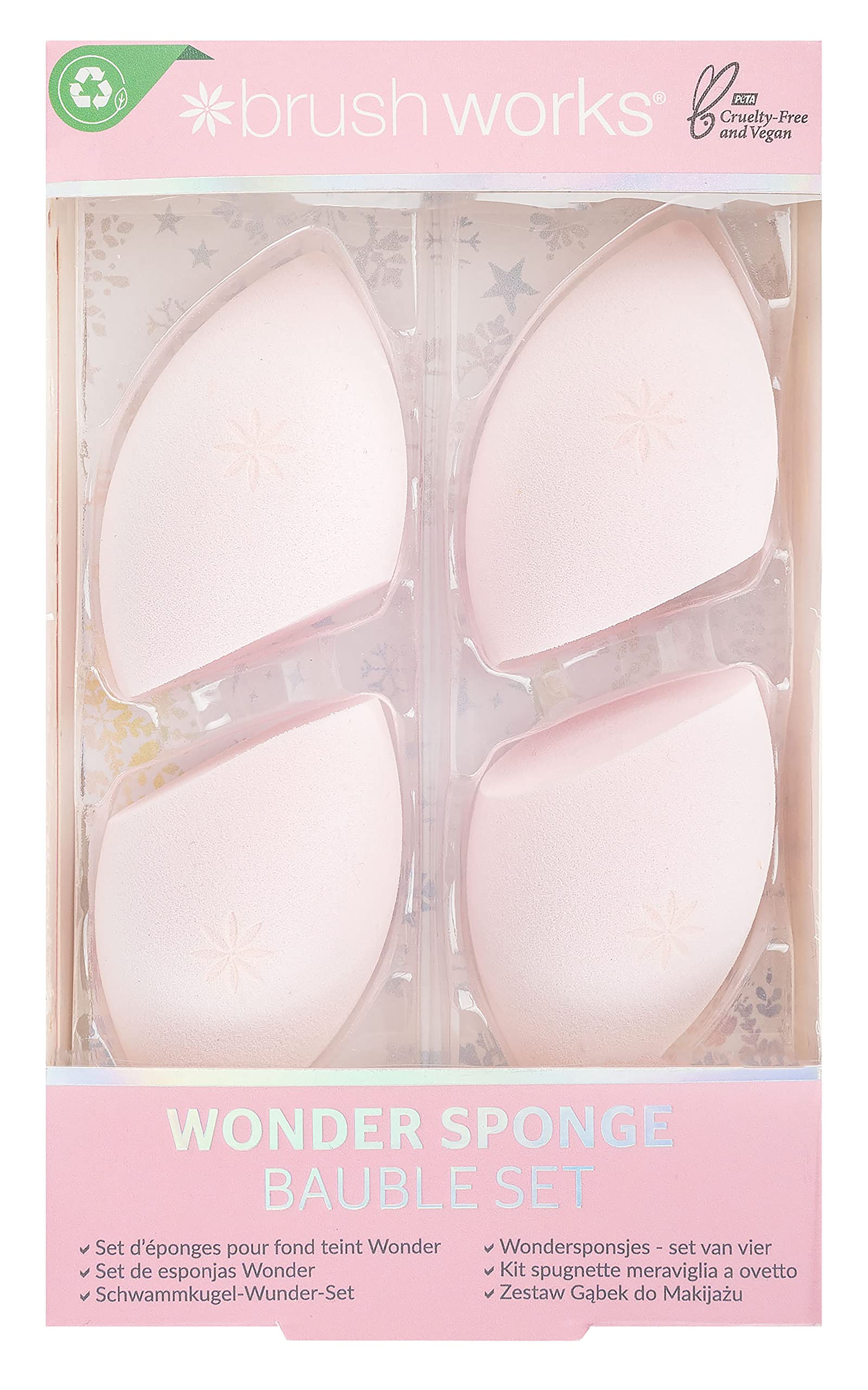 Brushworks Zestaw bombek z gąbki Wonder