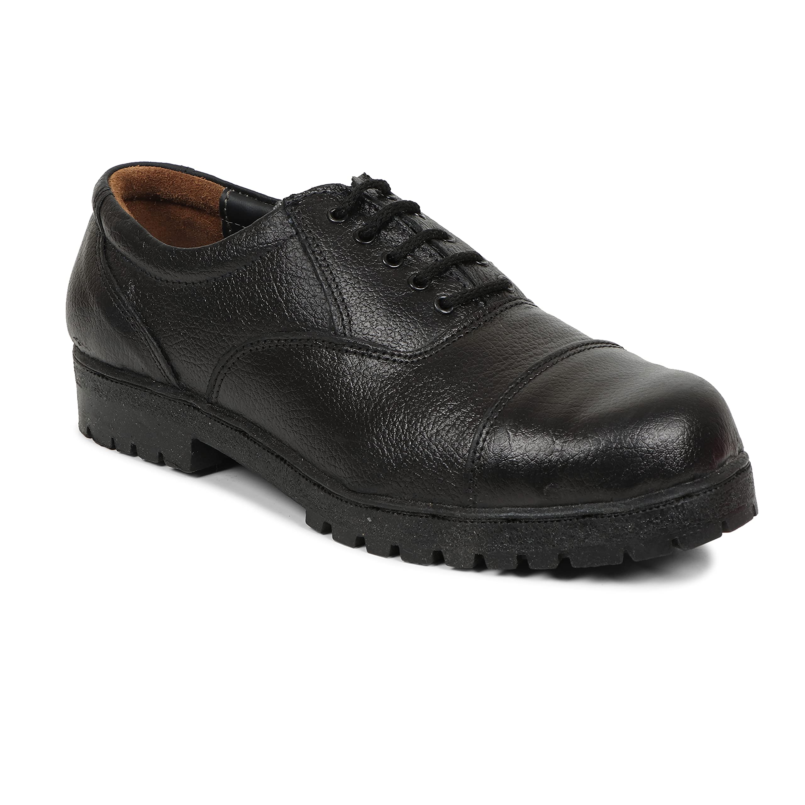 Aiman Black Genuine Leather Industrial Safety Shoes for Men with Steel Toe Size-7. (B09W5QDNFR) Amazon Price History, Amazon Price Tracker
