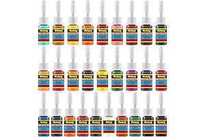 Solong Tattoo Ink Set: An Anthology of 28 Premium Hues