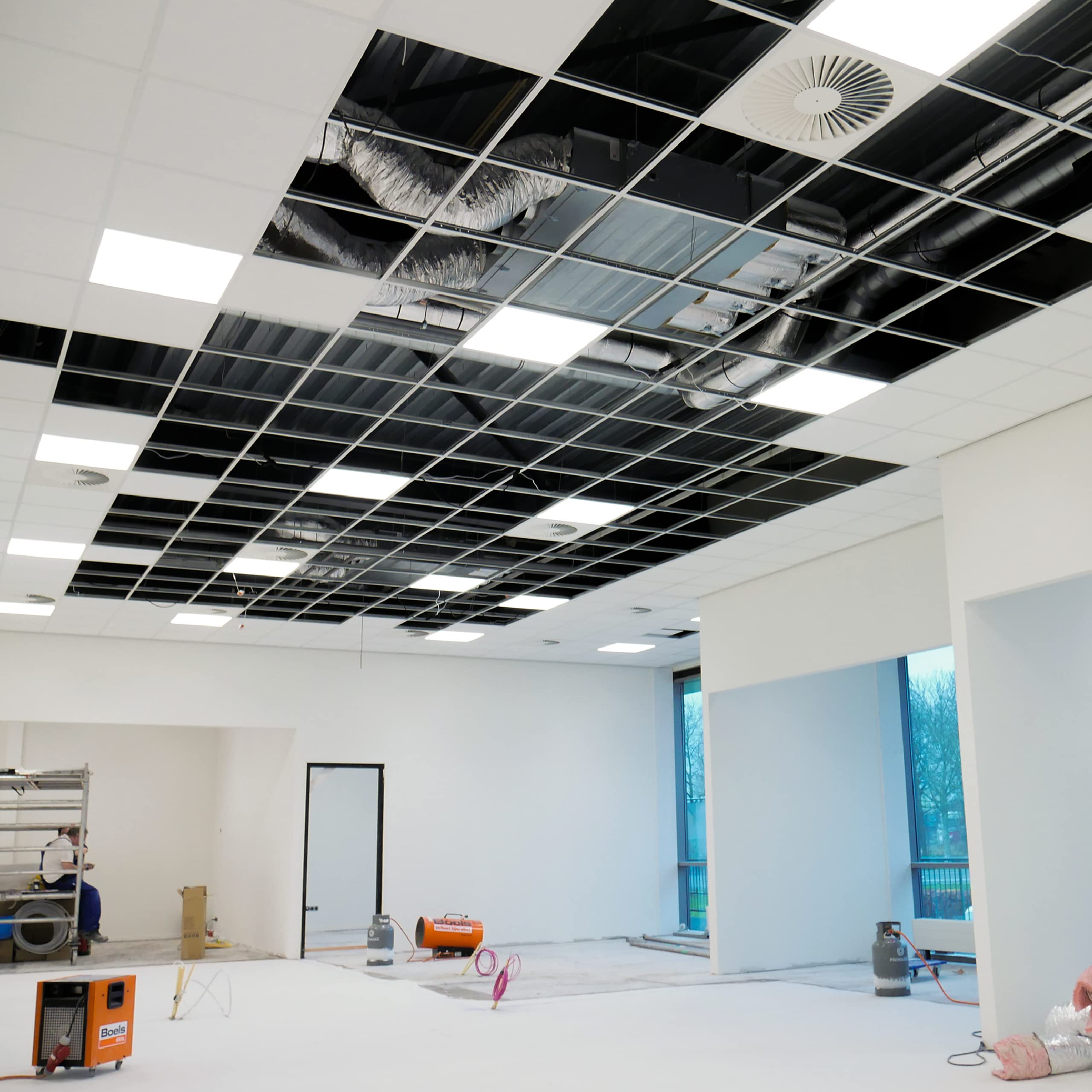proventa LED-Panel UltraEco 25W 4.500 Lumen 62 x 62 cm neutralweiß 4.000K UGR 19-5 Jahre Herstellergarantie
