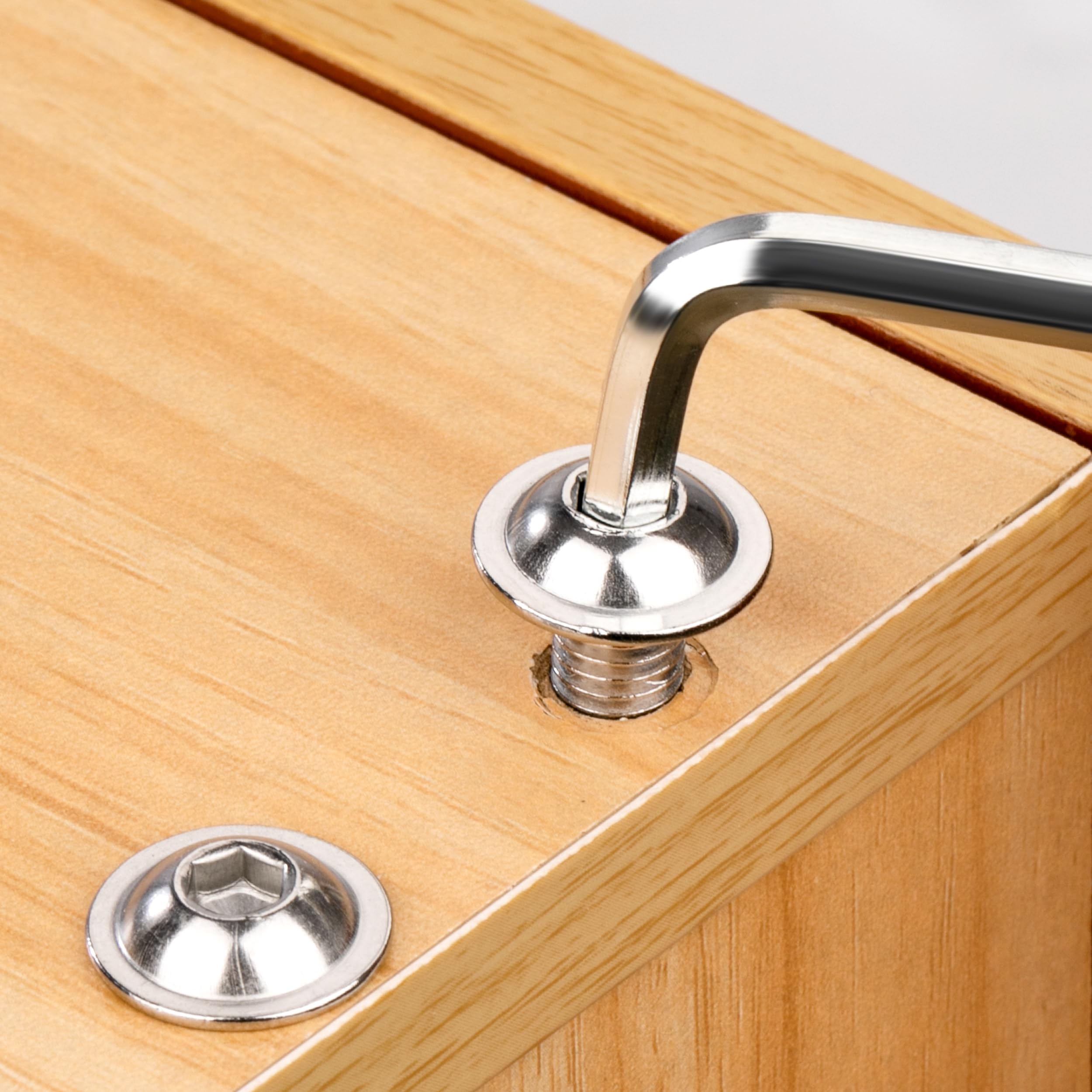 Viti a Testa Bombata con Flangia M5 x 30 mm Acciaio Inox A2 V2A 20 Pezzi