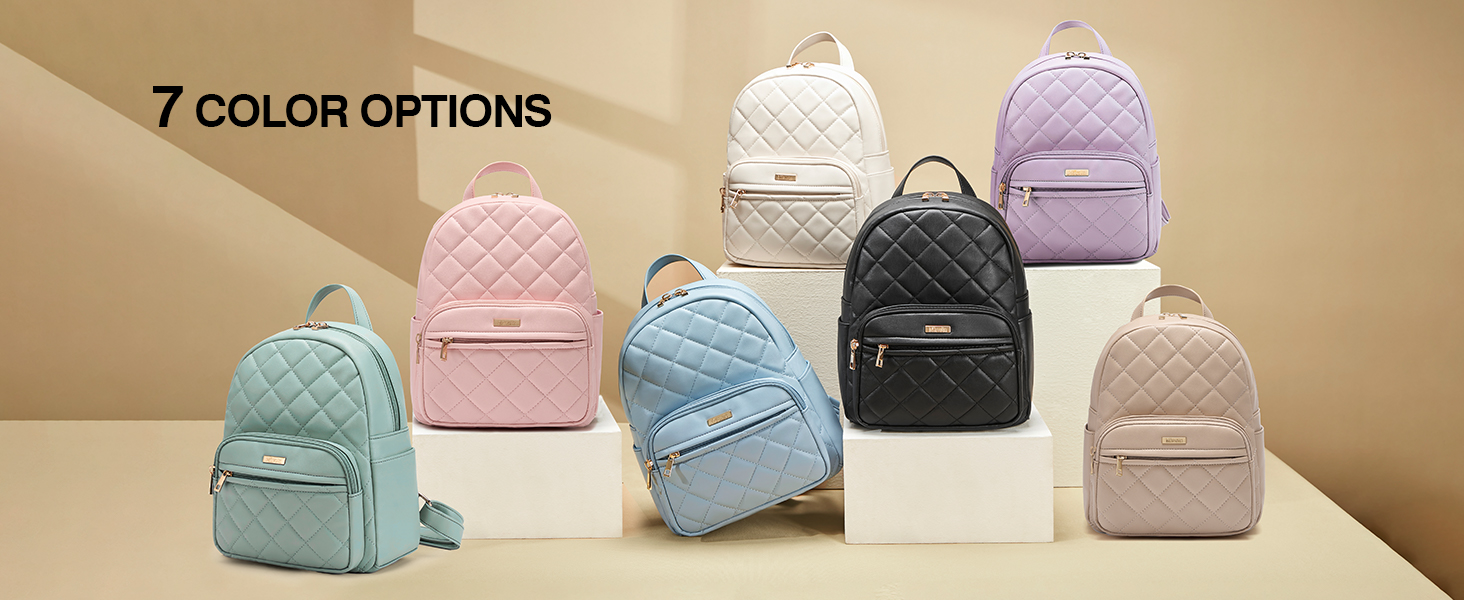 Amazon.com: Marvolia Mini Backpack for Women - Vegan Leather Small Fashion  Purse for Travel Work Shopping - Light Blue : Clothing, Shoes & Jewelry