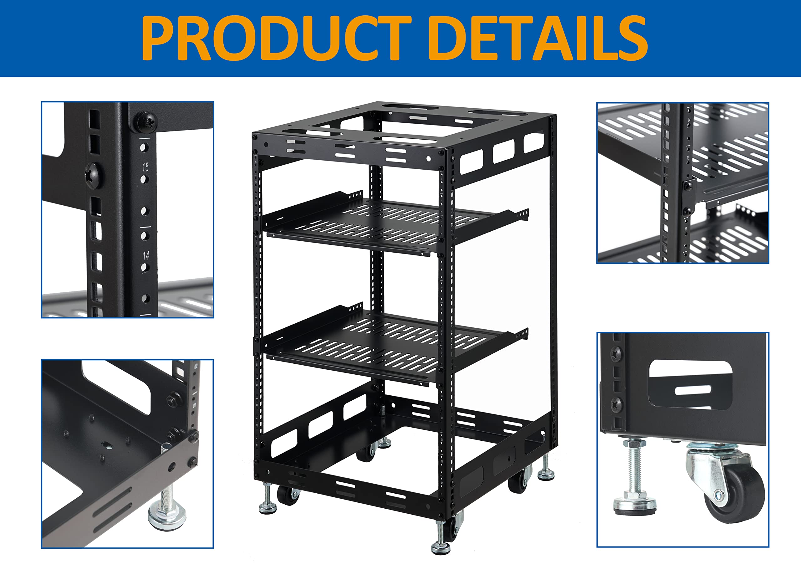 ②WWW_RACK WHAT WE WANT RackSolutions 1U Slide Rails for HPE ProLiant DL320, DL325