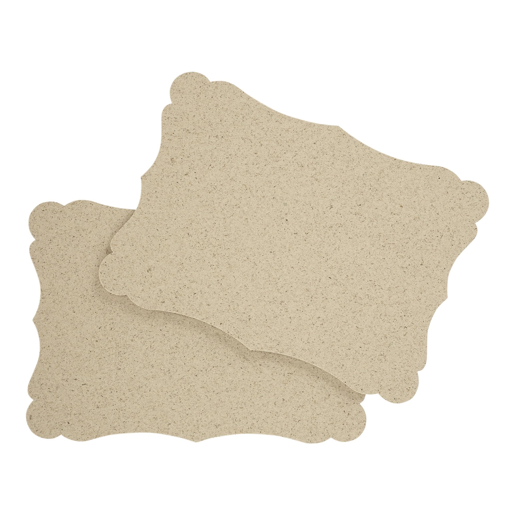 DIN A6 Card Set Blank for Crafts and DIY Choice of Round Corners or Vintage Contour 300 g/m² Kraft Paper Grass Paper Coloured Card Photo Card (Grass Paper Vintage, 75 Cards)