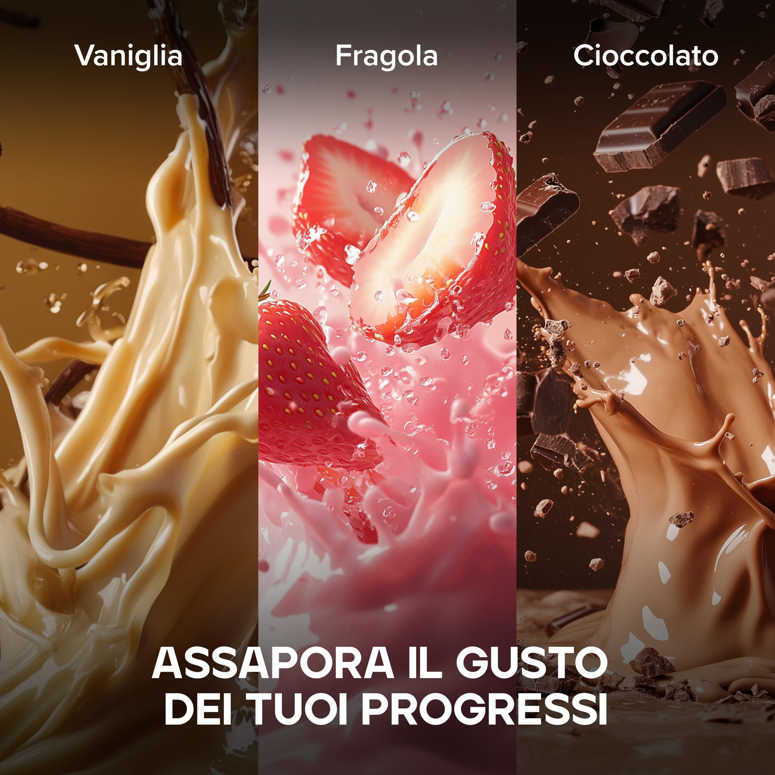 Bulk Basic Proteine del Siero in Polvere | Banana | 2,5 kg | 82 Porzioni | Fino a 18 g di Proteine | Basso Contenuto di Zuccheri | Rapido Assorbimento | Supporta la Crescita e il Recupero Muscolare