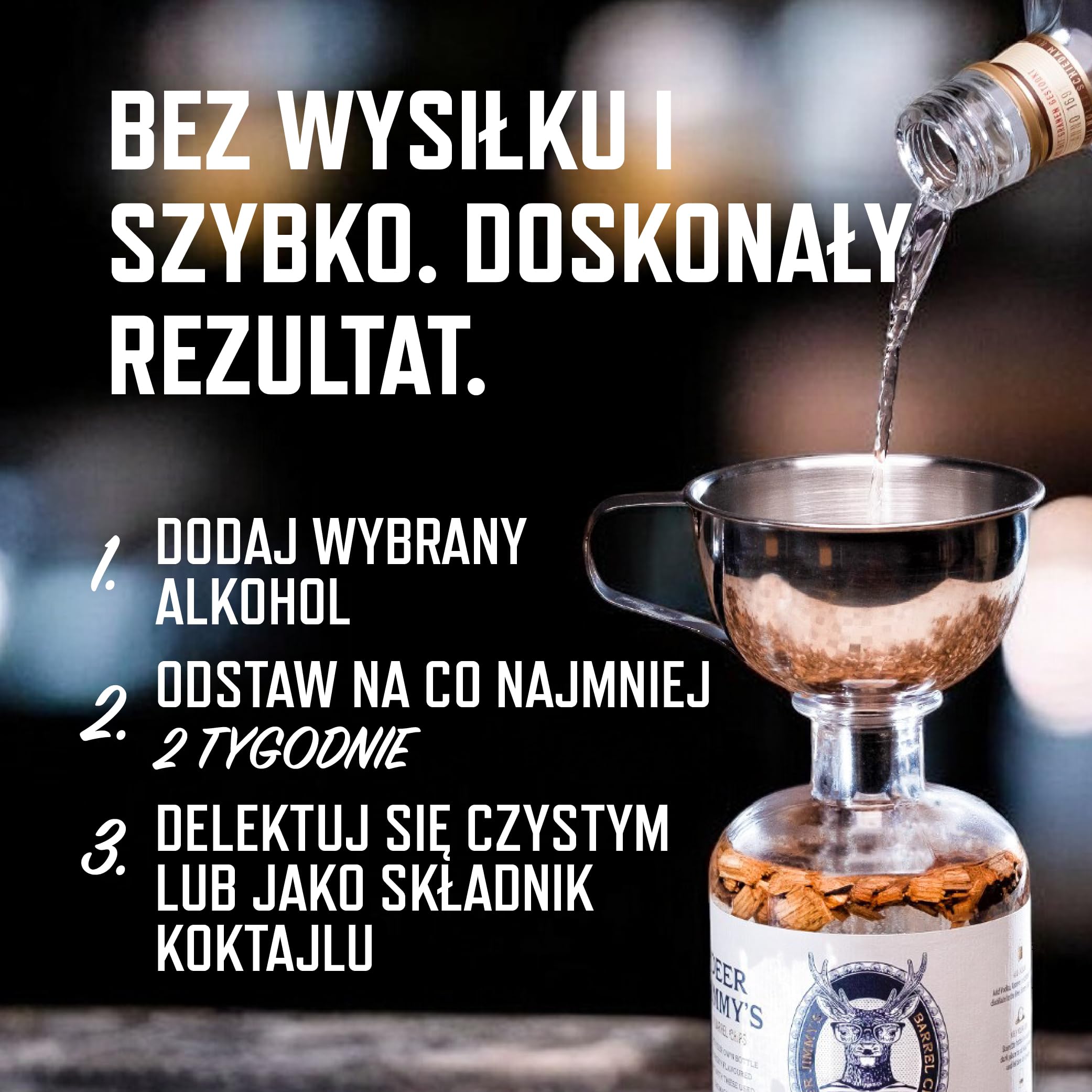 Deer Jimmy's Rum, Whisky en Rum Smaakmaker voor Wodka en Jenever, Jamaicaanse Distilleerderij (Koniak)