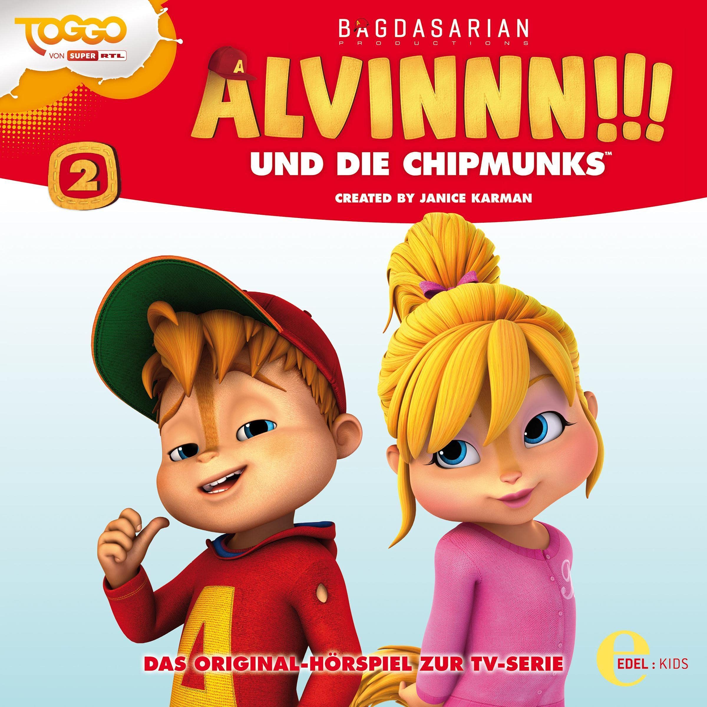 Cover art for Alvinnn!!! und die Chipmunks 2. Das Original-Hörspiel zur TV-Serie
