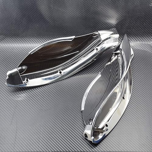 Miniatura 6 de YHMTIVTU Deflectores de aire ajustables de carenado lateral deflectores de calor para Harley Touring Electra Glide Street Glide Tri Glide 2014-2022