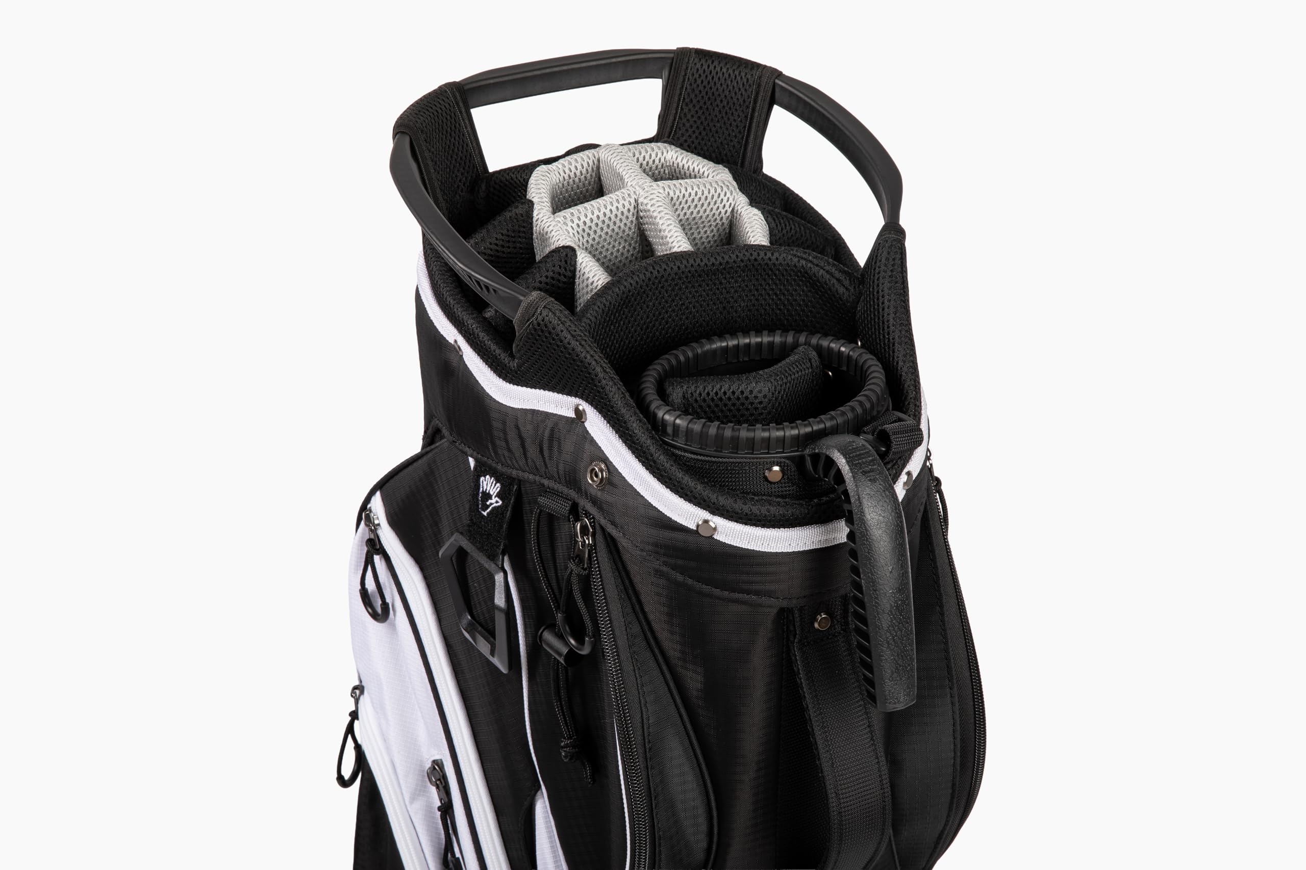 Founders Club 2 in 1 Golf Cart Bag with Removable Short Game Stand Bag- 15 Dividers