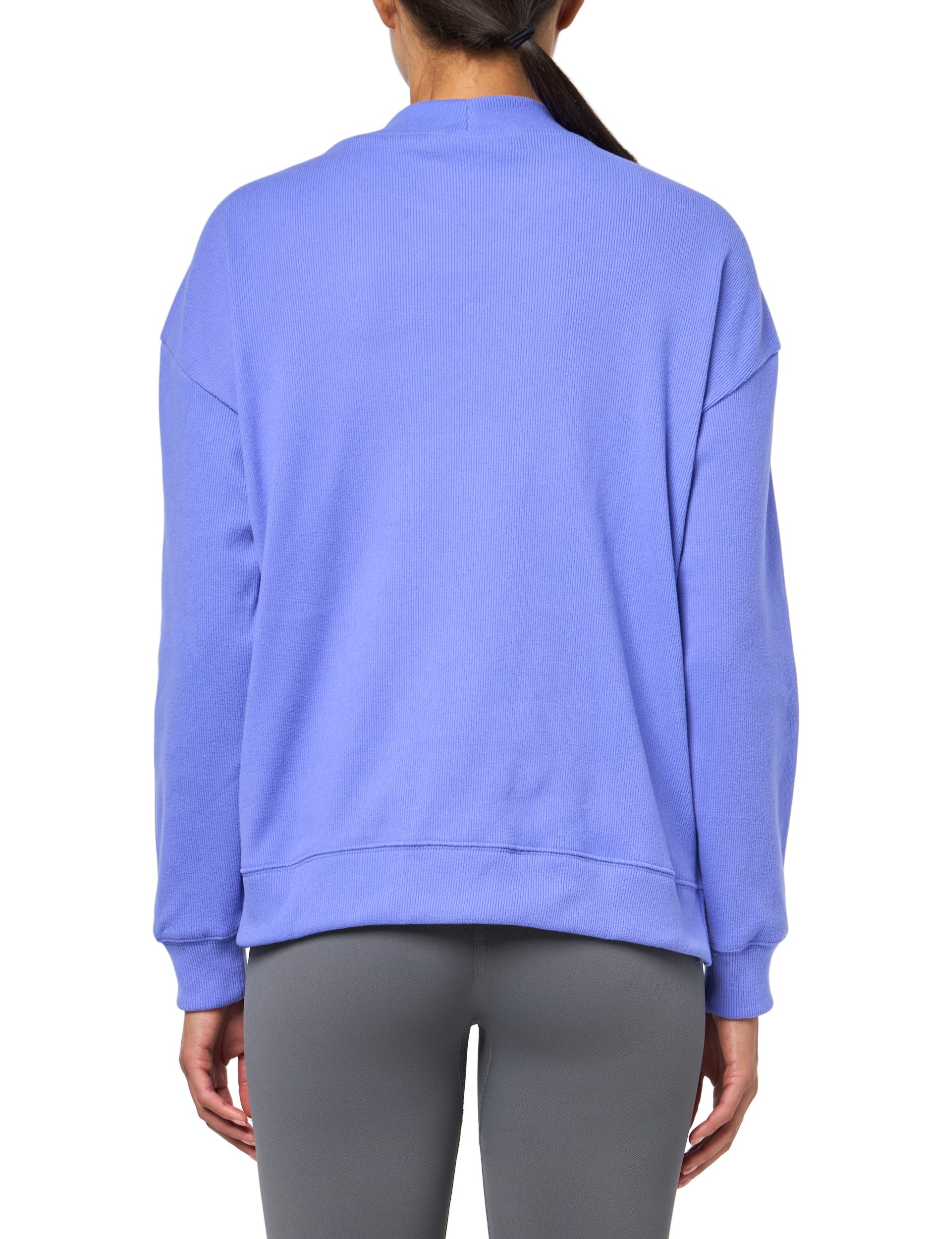 adidas Damska bluza Go-to Mock, kobaltowo niebieski, XXL