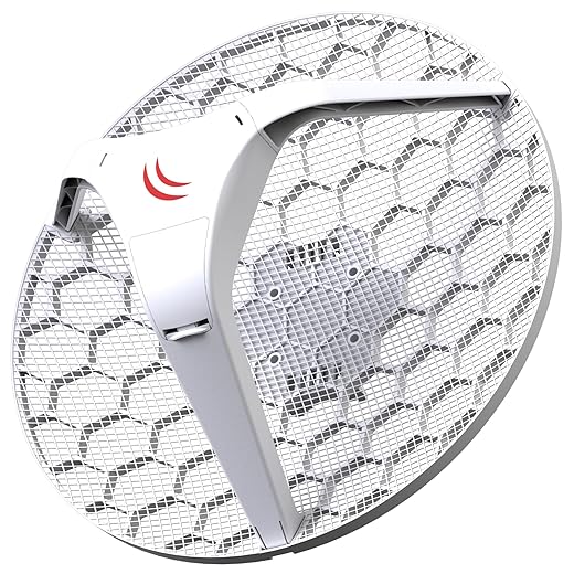 Mikrotik - RBLHG5kit-US LHG 5 3-Pack US Version Light Head Grid 5GHz CPE Integrated 24.5 dBi Grid Antenna PoE 6W
