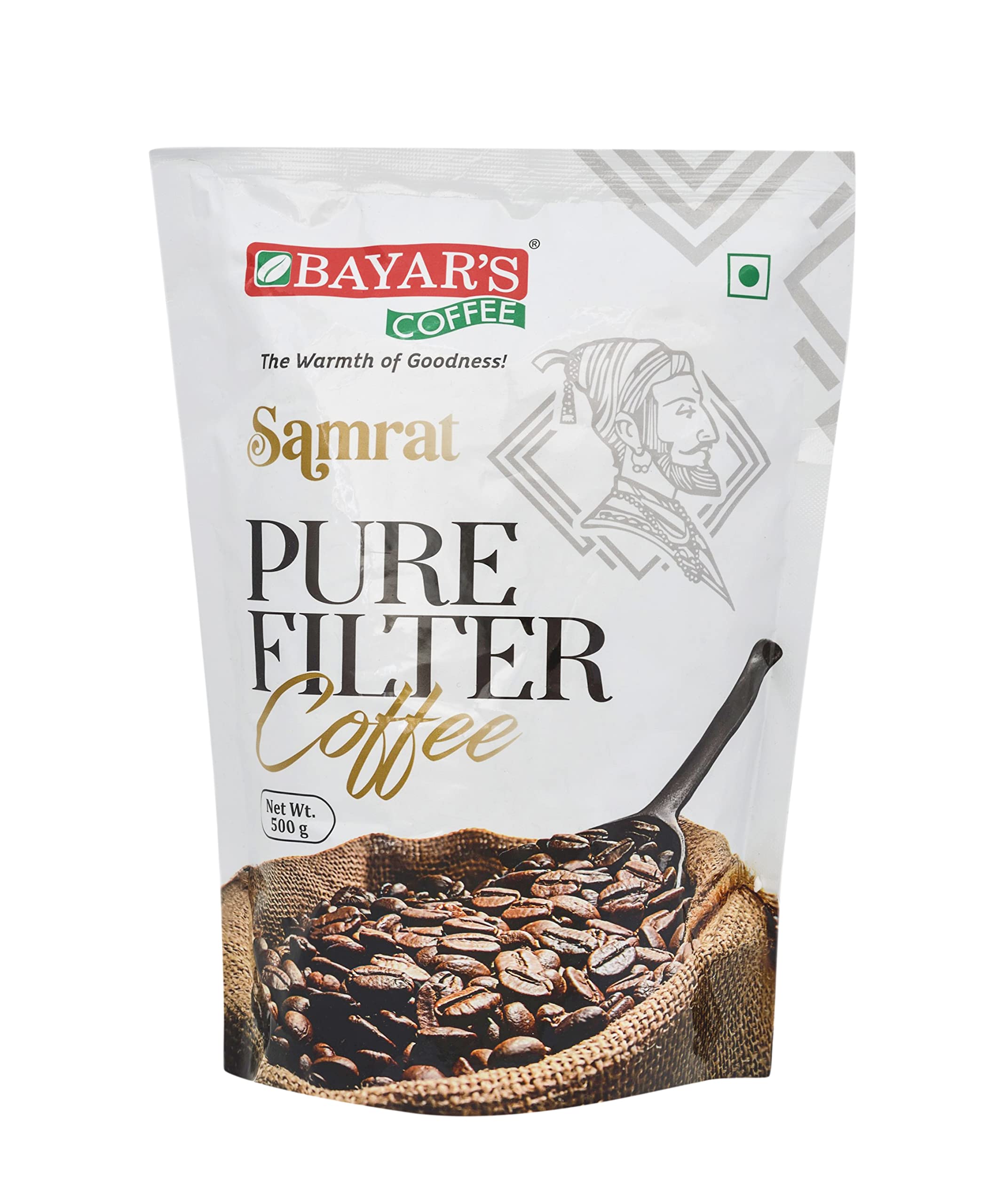 Bayars Samrat Filter Coffee 500 g, 100% Coffee without Chicory, Pure Filter Coffee Powder (B01MQNLNNF) Amazon Price History, Amazon Price Tracker