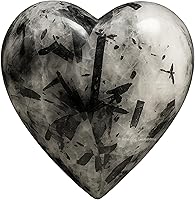 Vista 42 de Amazing Gemstone Piedra de Palma de Corazón de Cristal de Chakra - Piedra de Masaje de Bolsillo para Preocupación para Equilibrio Natural de Chakras